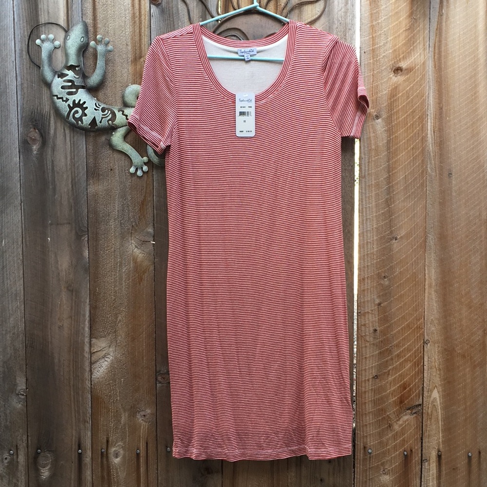 Splendid Lined T shirt dress.